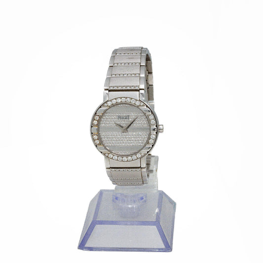 Piaget Polo P10140 18kt White Gold Diamond Watch